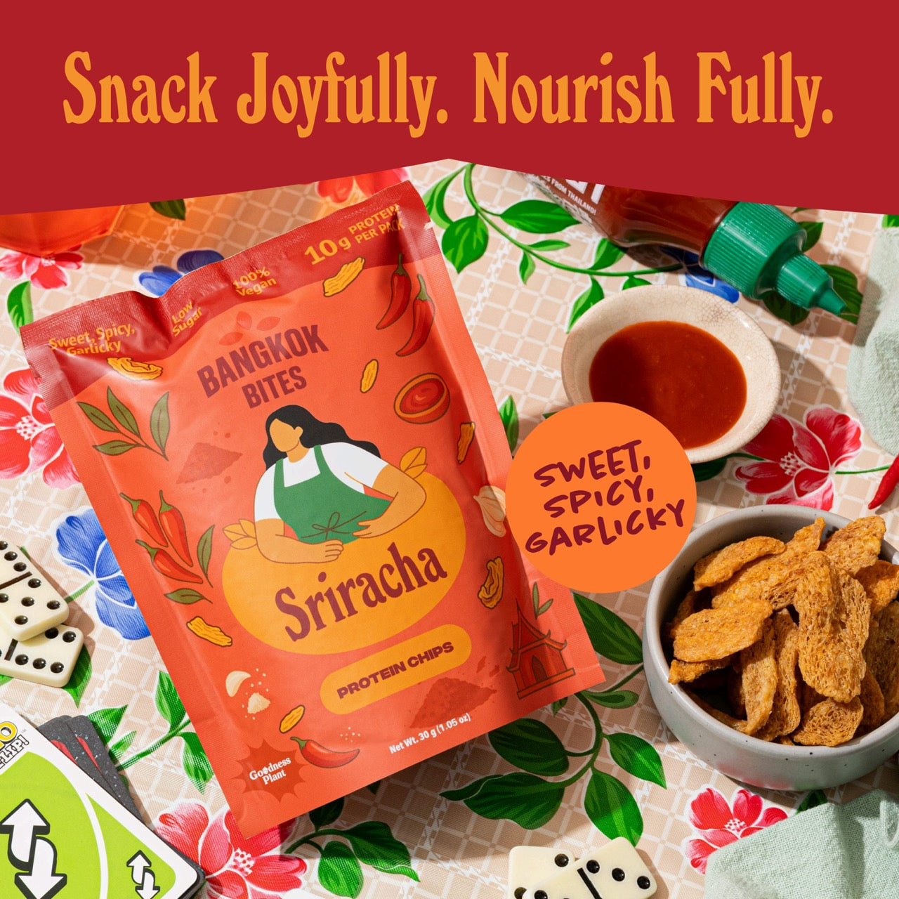 Bangkok Bites Chips, Sriracha