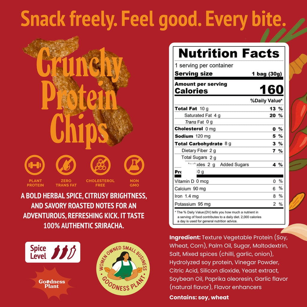 Bangkok Bites Chips, Sriracha