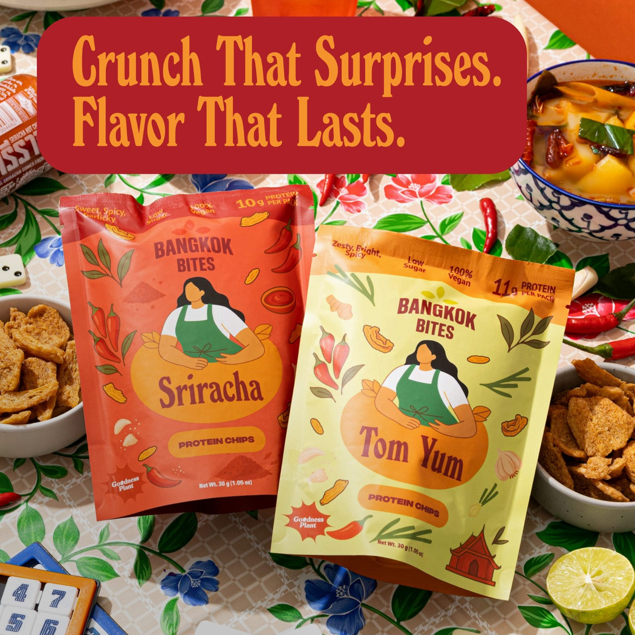 Bangkok Bites Chips, Sriracha