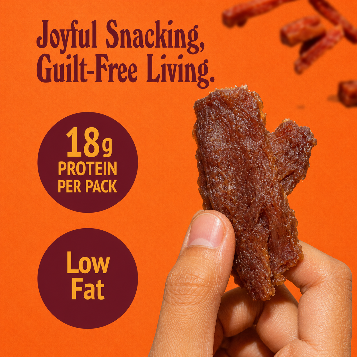 Bangkok Bites Vegan Jerky, Variety Pack